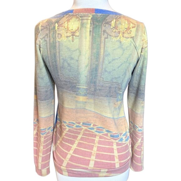 Disney MSRP $60  Authentic Beauty & Beast Womens Medium Long Sleevep Sweatshirt - Picture 2 of 7